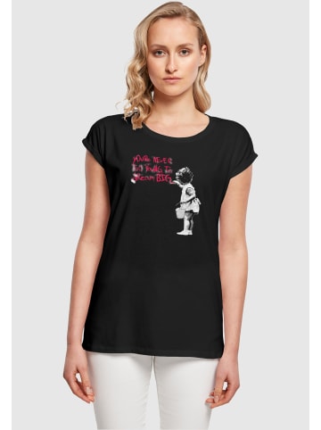 Merchcode Merchcode Damen Ladies Dream Big T-Shirt in black