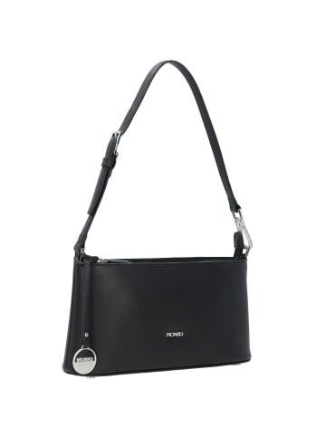 PICARD Berlin Schultertasche Leder 27 cm in schwarz