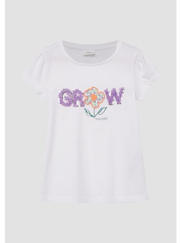 s.Oliver T-Shirt in 0100_weiß