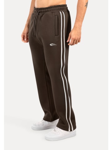 SMILODOX Jogginghose Yasin in Braun