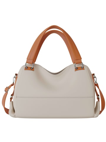 Kmisso Umhängetasche in Beige/Brown