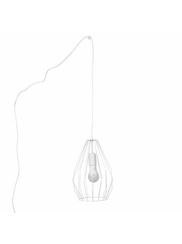 Licht-Erlebnisse Pendelleuchte (B)22 x (L)22 x (T)580 cm in Weiß