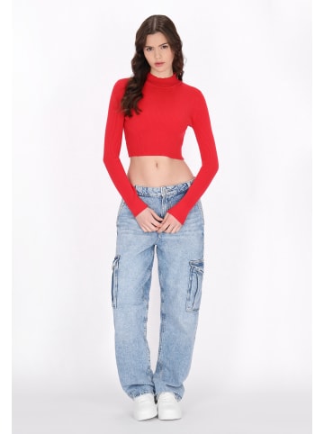 myMo Women Sweater in red