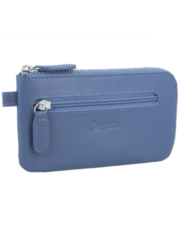Esquire Viktoria Schlüsseletui Leder 12 cm in taubenblau