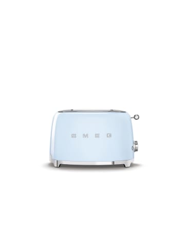 Smeg 2-Schlitz-Toaster 50's Retro Style in Pastellblau