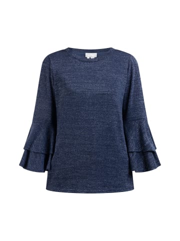 Usha Langarmshirt in Navy