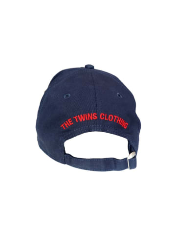 Dsquared2 Baseball Cap Born In Canada Stickerei Blau Unisex