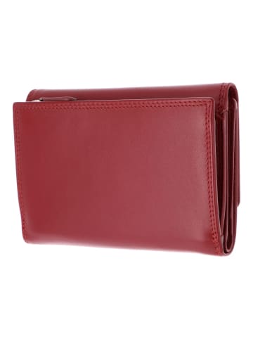 Golden Head Polo Geldbörse RFID Schutz Leder 14 cm in rot