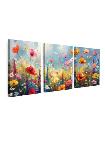 OnlyWow Leinwandbild 3er Set