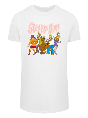 F4NT4STIC Long Cut T-Shirt Scooby Doo Classic Group in weiß