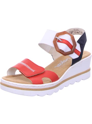 rieker Keilsandalette in rot