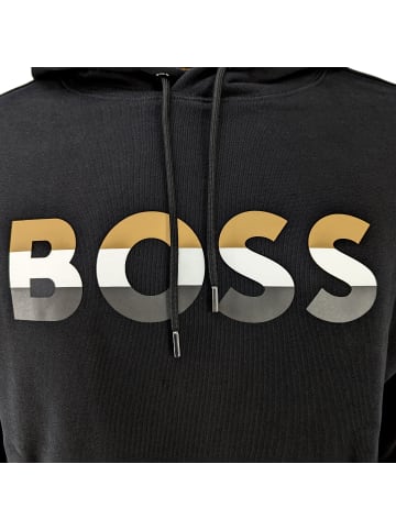 BOSS Hoodie ECONY2 in Schwarz