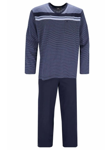 hajo Pyjama in Blau