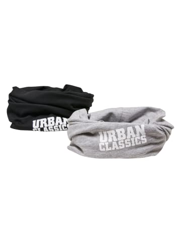 Urban Classics Schals in black/heathergrey