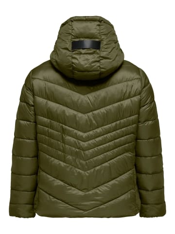 ONLY Carmakoma Steppjacke in Dark Olive