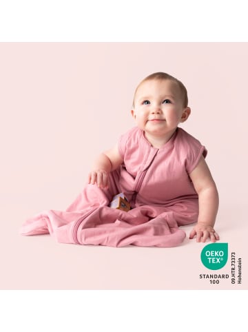 Schlummersack Babyschlafsack, 1.0 TOG in Rosa