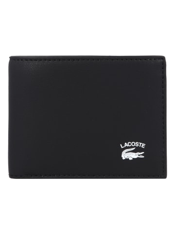 Lacoste Lacoste Practice Geldbörse RFID Schutz Leder 10.5 cm in black