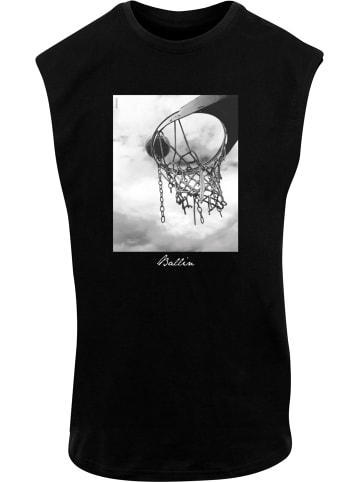 Mister Tee Mister Tee Ballin 2.0 Sleeveless Tee in black