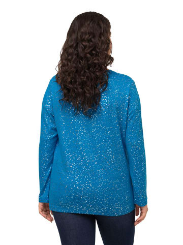 Ulla Popken Sweatshirt in ozeanblau