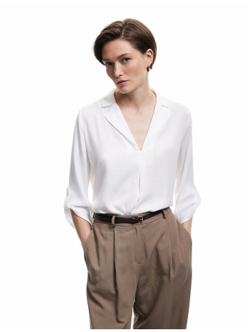 KOTON BLUSE LS in Grauweiß