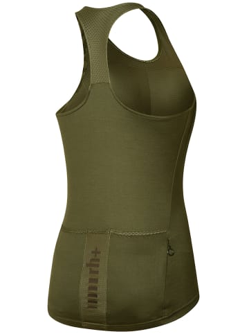 rh+ Fahrradtrikot Logo W Top in kaki-java