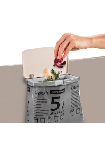 Tescoma Hänge-Müllbeutelhalter FlexiSPACE in weiß