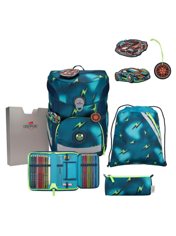 DerDieDas ErgoFlex Easy Schulranzen-Set in Magic Light
