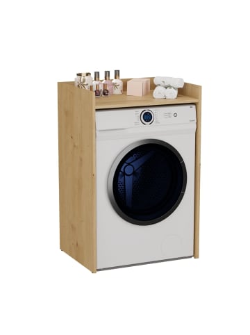 kommodly Waschmaschinenschrank Waschli Klein B in Eiche - (B)64cm x (T)50cm x (H)97.5cm
