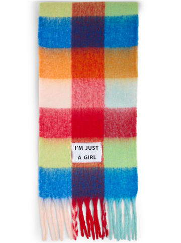 Verb to do Schal in rot mehrfarbig - 0001