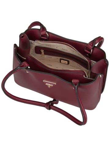 Guess Handtasche Meridian II Shoulder SAT in Wine