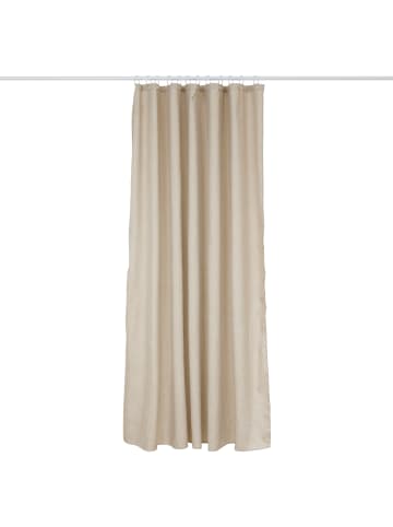 5five Simply Smart Duschvorhang EASY in Beige, (B) 180 x (H) 0,1 x (L) 180 cm