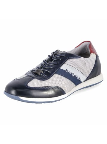 Bugatti Schnürhalbschuh in blau