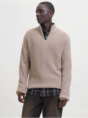 Jack & Jones Sweatshirt mit halbem Reißverschluss in Atmosphere
