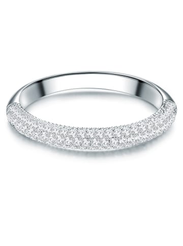 Trilani Ring aus Sterling Silber mit Zirkonia in silber