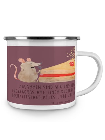 Mr. & Mrs. Panda Pott 6. Hochzeitstag Zuckerhochzeit mit Spruch in Kaffa Coffee