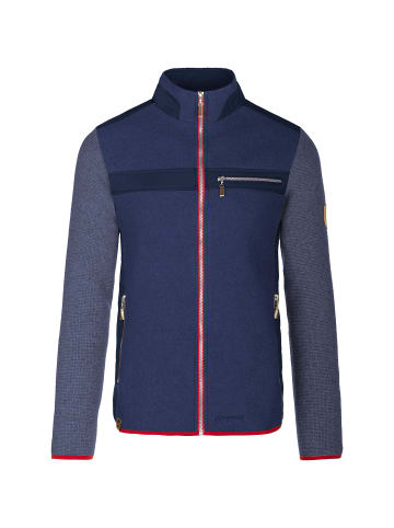 Almgwand Unterjacke Waldensteinkopf in Blau3099