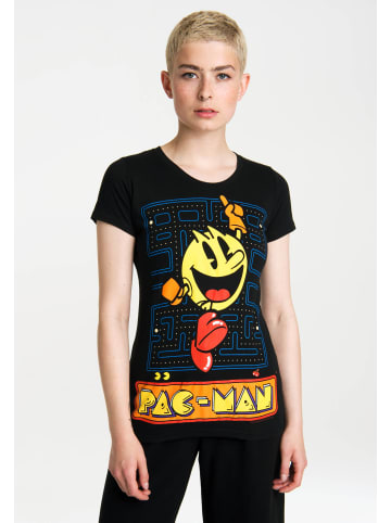 Logoshirt T-Shirt Pac-Man - Jumping in schwarz