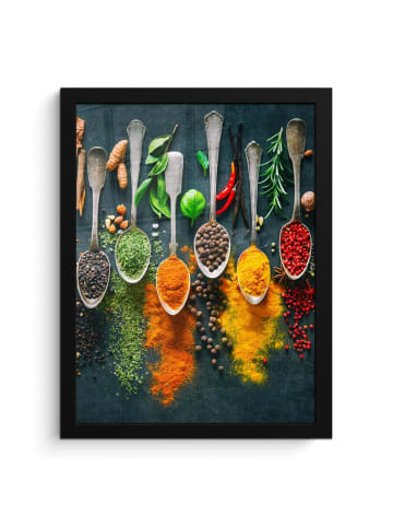 MuchoWow Poster mit Leiste Kräuter  (BxH)