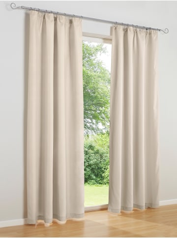 Heine Dekoschal in beige
