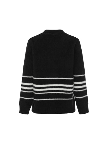yasanna Women Cardigan in Black Offwhite