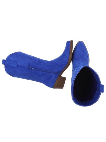 Ital-Design High Heel in Blau