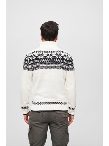 Brandit Turtle Neck Jumpers in white
