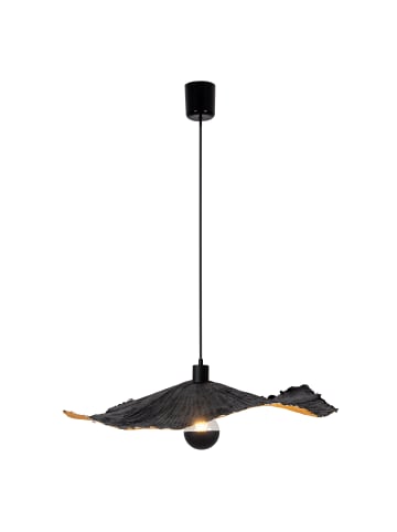 näve Pendelleuchte "CRAZY PAPER" in schwarz - (L)56 cm x (B)56 cm x (H)80 cm