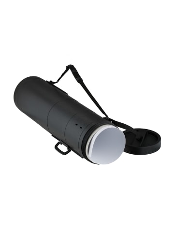 relaxdays Posterrolle in Schwarz - (H)93–150 x Ø 26,5 cm