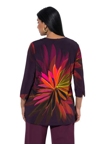 Ulla Popken Shirt in dunkle pflaume