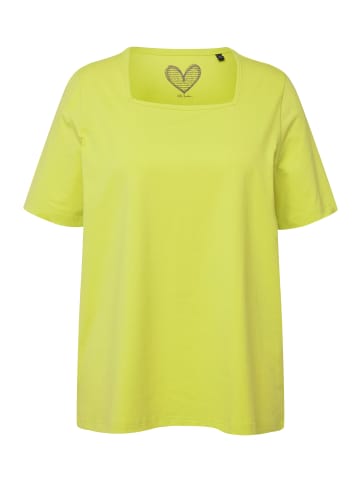 Ulla Popken Shirt in limonengrün