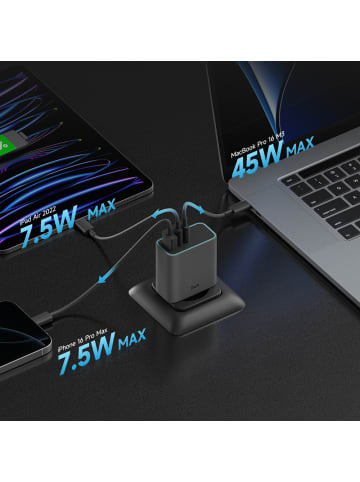 Cuktech CUKAD653EU 65W GaN Ladegerät USB-C