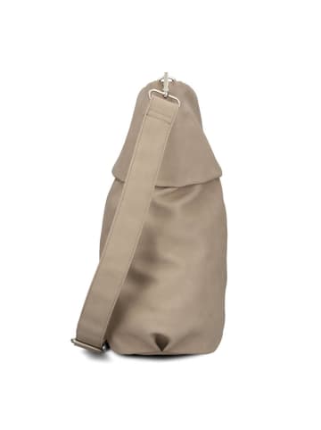 Zwei Mademoiselle.M Umhängetasche 35 cm nubuk cappuccino