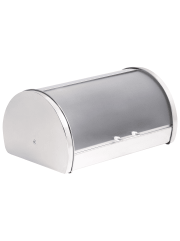 Beliani Brotkasten FRIANDISE in Silber - (W) 38 x (H) 19 x (L) 26 cm