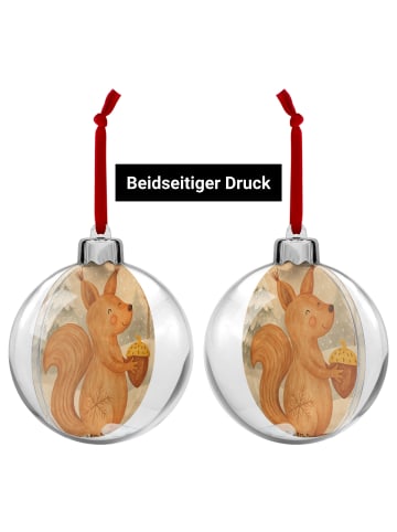 Mr. & Mrs. Panda plastik weihnachtskugel Eichhörnchen Weihnachte... in Weiß